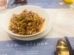 清炒牛肉-南山鲜虾面·活鲜小馆·海味大连菜(南山总店)
