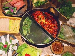 草本鸳鸯锅-盡膳口福跷脚牛肉火锅(合生汇购物中心店)