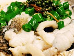 鲜花椒蒸桂花鲈-猪肉婆私房菜(容桂总店)