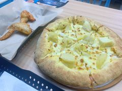 果肉榴莲比萨-达美乐比萨(大冲店)