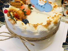 海盐焦糖榛果风味奶油蛋糕-蜜肆动物奶油蛋糕·个性定制·下午茶甜品