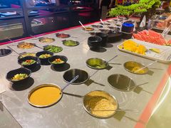 自助调料区-捞三国美蛙鲜鱼火锅(茂业店)