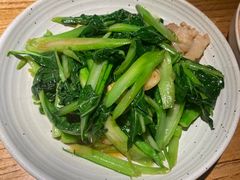 生炒广东菜心-潮粥荟·潮汕砂锅粥(朝阳大悦城店)