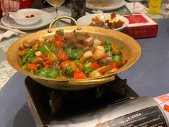 干锅带皮牛肉-丽华园(青少年宫店)