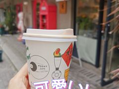 悲伤的海盐焦糖拿铁-Bamboo Today Cafe(国创园店)