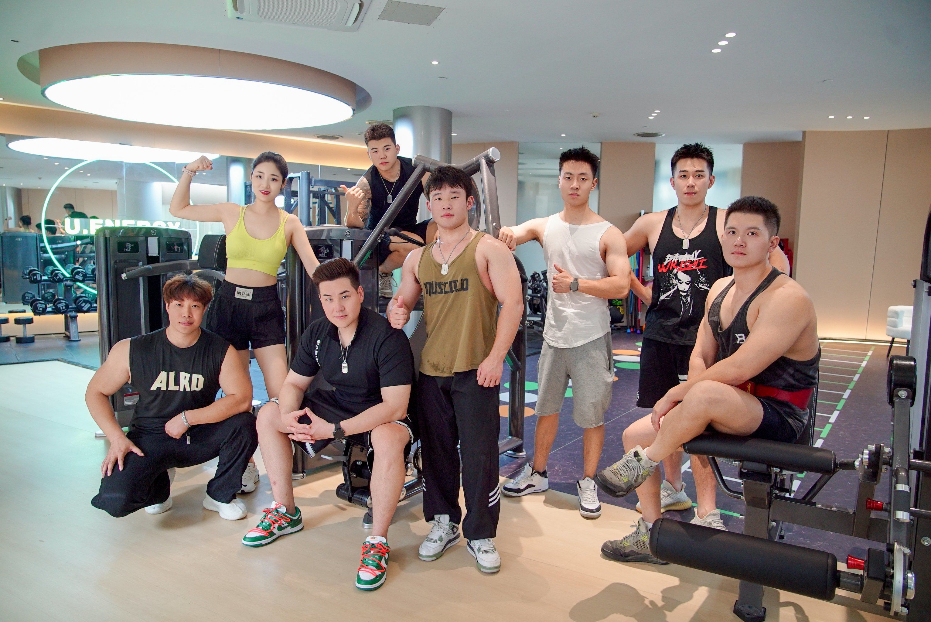 团队精神满分哦