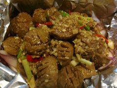 沙姜焗手打牛肉丸-潮粥荟·潮汕砂锅粥(朝阳大悦城店)