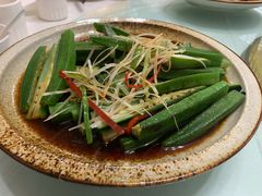 巧拌秋葵-力力豆花庄(广渠门店)