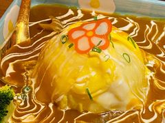 奶香咖喱蛋包饭-隐月· 㐂和食屋(芝罘万达公馆店)