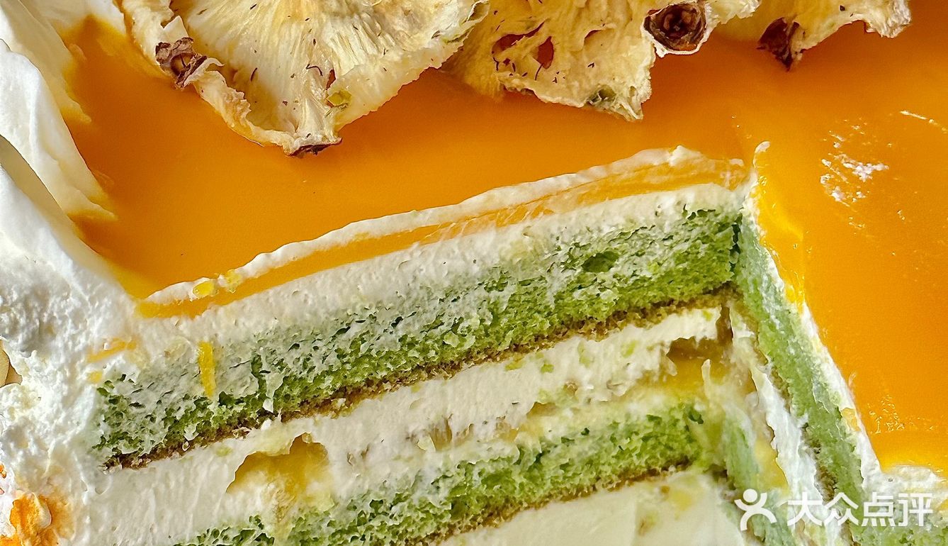 我愿意为了这个蛋糕留在常州‼️一颗椰梨🍍