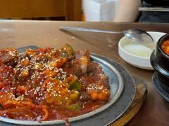 辣炒五花肉米肠-小公洞韩式豆腐村&Q饮品铺