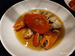 鸡油花雕蒸青蟹-杭州临平万丽酒店·万丽轩中餐厅