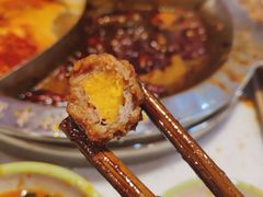 咸蛋黄肉丸-陈艳红火锅菜·冒菜(簋街店)