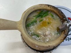 -长城砂煲田鸡粥