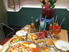 -街角等你.大连海鲜烧烤.经典铁板海鲜串(西安路店)