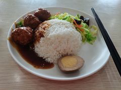 红烧狮子头盖饭-田老师红烧肉(上地二店)