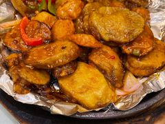 铁板烧汁茄盒-新洪记·丽久饭店(铁西店)