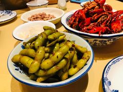 冰镇毛豆-江味龙虾馆·裸蓝龙虾(南山店)