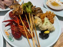 -绿岛港轩海鲜烤肉涮锅自助餐厅