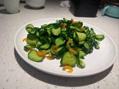 金钩海米炒脆瓜-船歌·鱼水饺青岛菜(金狮广场店)