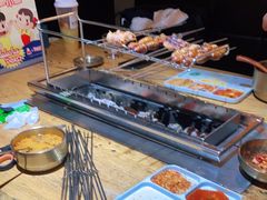 自助取餐区-河坝烧烤串城(银亭路店)