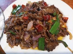 葱爆羊肉-和平饭店