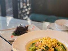 上汤西兰花-柳莺湖上·湖景餐厅·江南菜(西湖店)