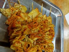 烤豆皮-爆烤鸡头王(十马路店)