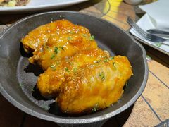 蜂蜜蒜香鸡中翅-盐说Salt Talk北美风味西餐厅(海上世界店)