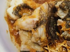 招牌生炝海石斑-五缘水乡酒店兰轩中餐厅