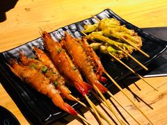 -路边摊小炉子烧烤