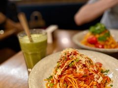 细面培根蘑菇青豆-Wagas沃歌斯(太古汇店)