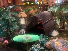 景观位-老滇山寨•云南特色菜•地方菜•民族风情歌舞表演(金碧店)