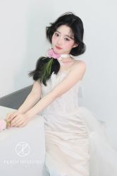 -桃子造型婚纱礼服(凤起广场店)
