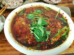 水煮牛肉-汝萍传统蘸水菜(春华路总店)