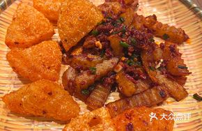 Golden Spicy Potato Blocks