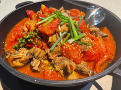 -贵州辣子鸡番茄鸡
