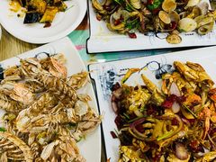 辣炒花蛤-聚德福海鲜家常菜(刘庄店)