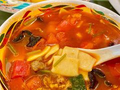小份新疆酸汤揪片子-巴依老爷新疆美食(清华东门店)