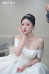点击看大图 -荷玛高端新娘跟妆团队·彩妆培训
