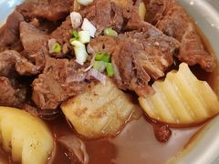 豆瓣酱焖牛板筋-威尼斯西餐厅(扬名广场店)