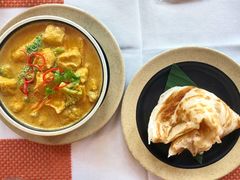 咖喱时蔬配手抓饼-若蘭慈·无国界素食料理(欢乐海岸店)