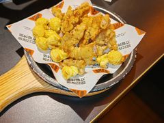 干拌黄金豆腐-探鱼·鲜青椒爽麻烤鱼(北京路天河城店)