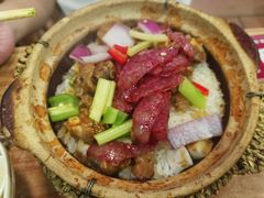 排骨腊肠饭-嘉华小吃(蛇口市场店)