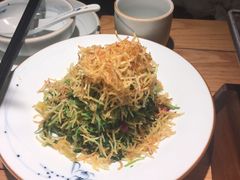 巧拌豆苗-四季民福烤鸭店(前门廊房二条店)