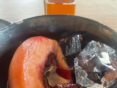 紫苏桃子冰茶-知亘茶食