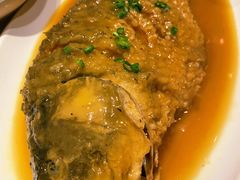 焖烧黄河大鲤鱼-食欲老院子荆芥疙瘩汤(经五路店)