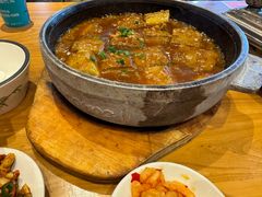 肉末黑豆腐-帅巴人舅母子腊蹄民俗村