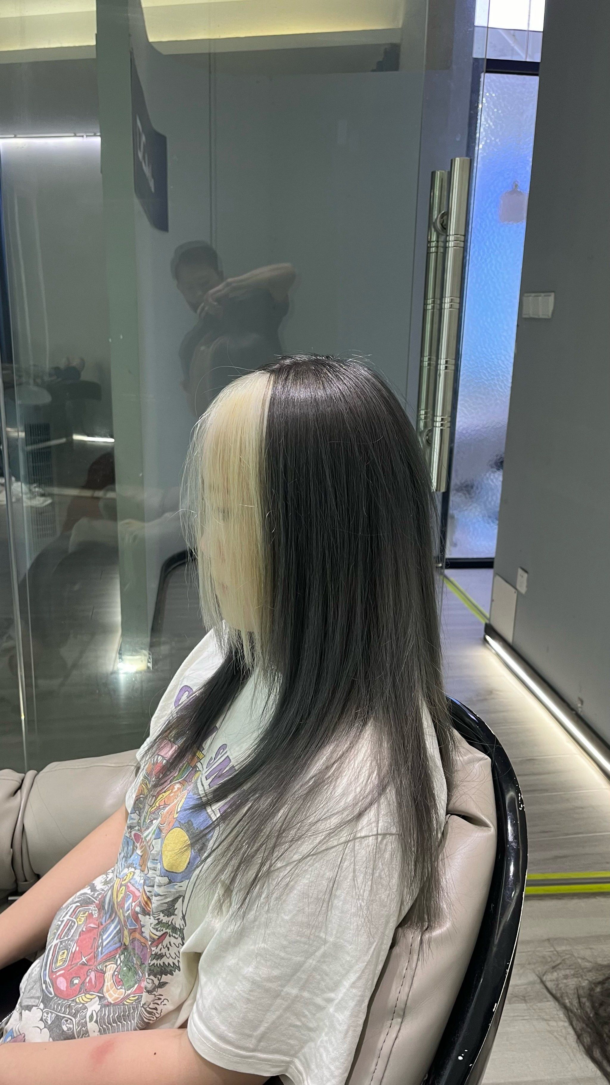 双色混搭染发