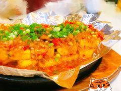 铁板包浆豆腐-名善山珍·野生菌汤锅(文殊院店)